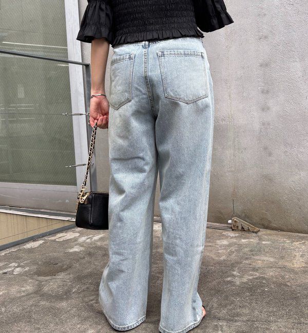  「【PUFRILL/パフリル】デニムパンツ」|デニム|