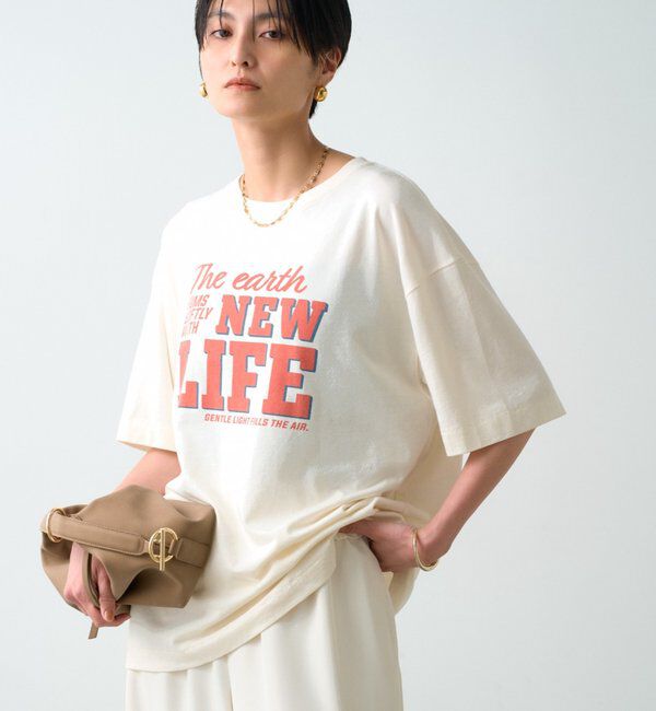  「ロゴプリントTシャツ」|Tシャツ・カットソー|