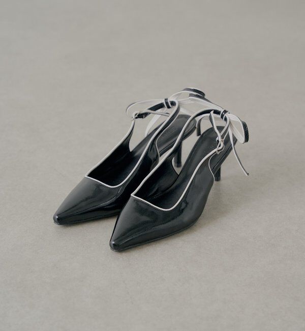  「バックリボンミュール」|パンプス|