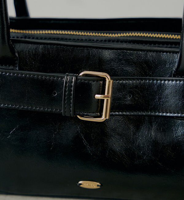  「ハートキーチャーム付きベルトボストンバッグ」|ボストンバッグ|