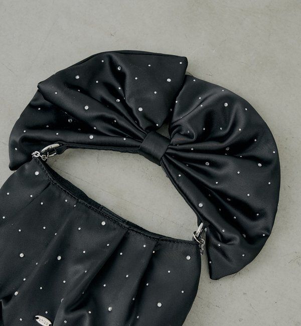  「【SALON by Chico】ビジューデザインリボンショルダーバッグ」|ショルダー・メッセンジャー|