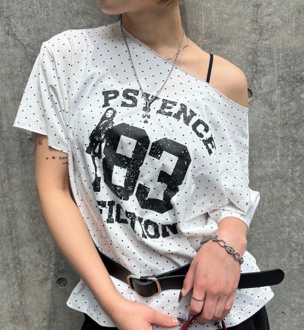  「【新色追加】エリオットオフショルTEE」|Tシャツ・カットソー|オフホワイト