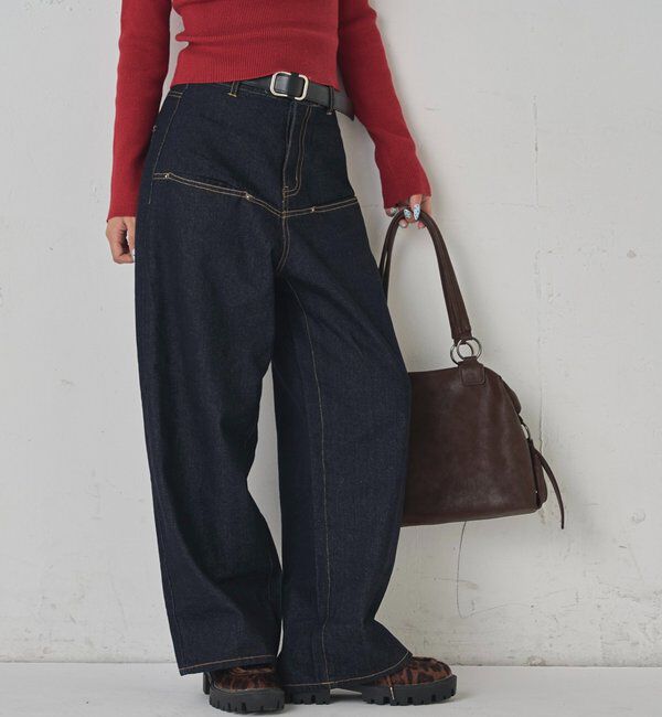  「スラッシュポケットデニム」|デニム|