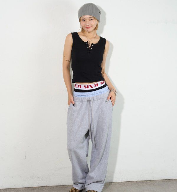  「リングドットタンクトップ」|キャミソール|