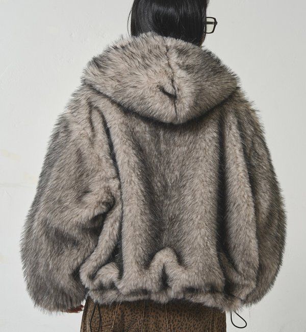  「【お気に入りNO.1】2WAY リバーシブルファーブルゾン」|ブルゾン・スタジャン|