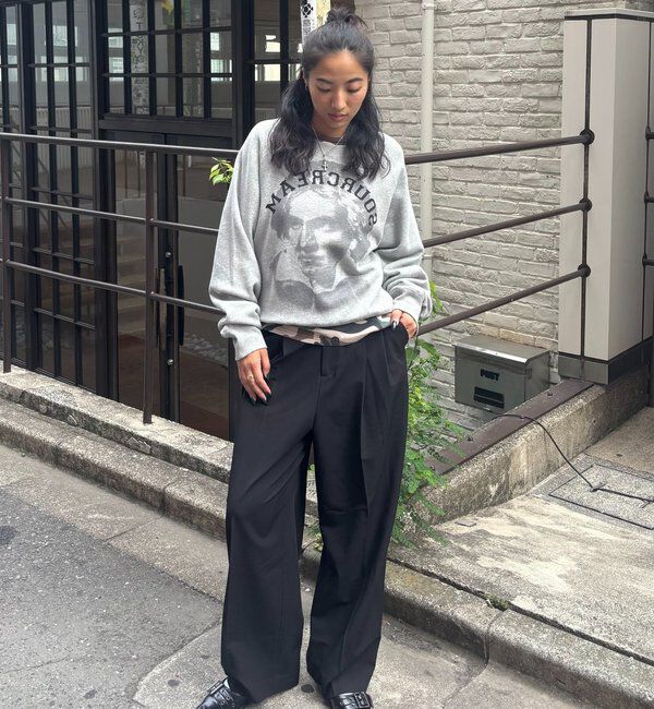  「【Sourcream】偉人スウェット」|Tシャツ・カットソー|