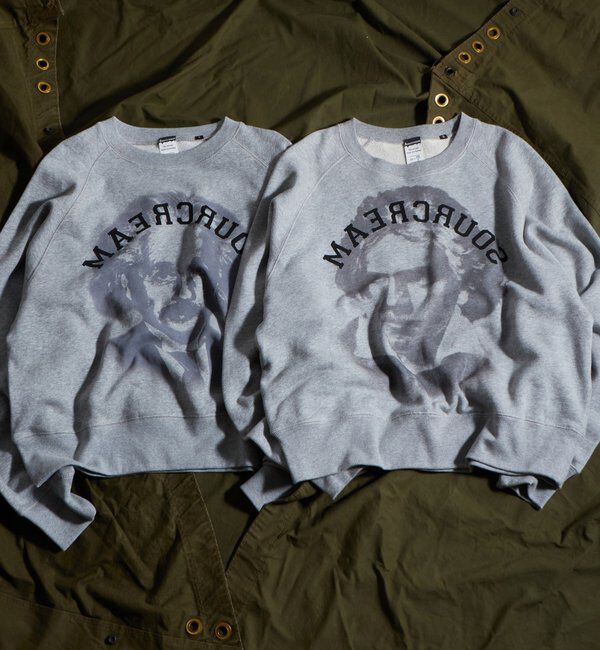  「【Sourcream】偉人スウェット」|Tシャツ・カットソー|