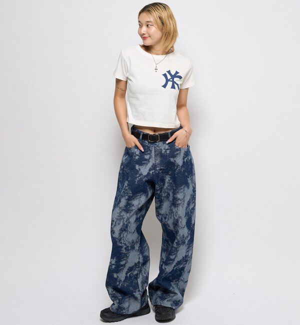  「アソート柄ローライズデニム」|デニム|