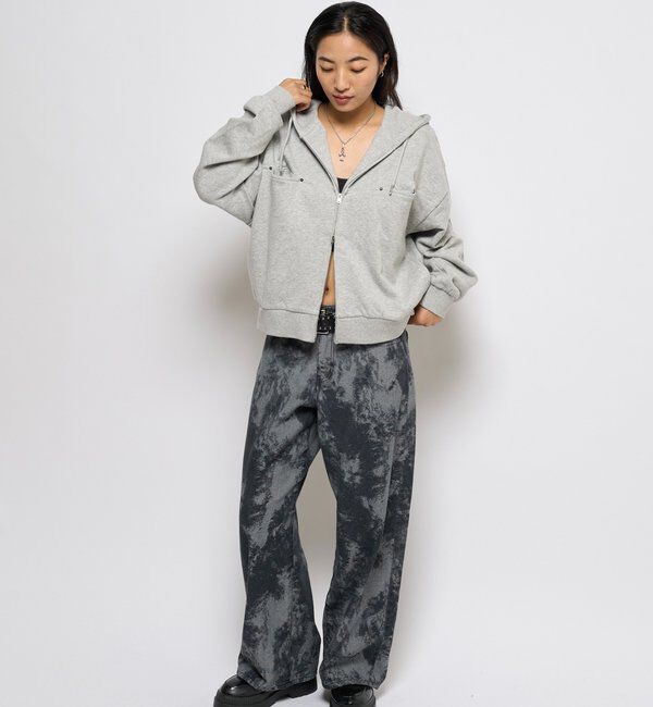  「アソート柄ローライズデニム」|デニム|