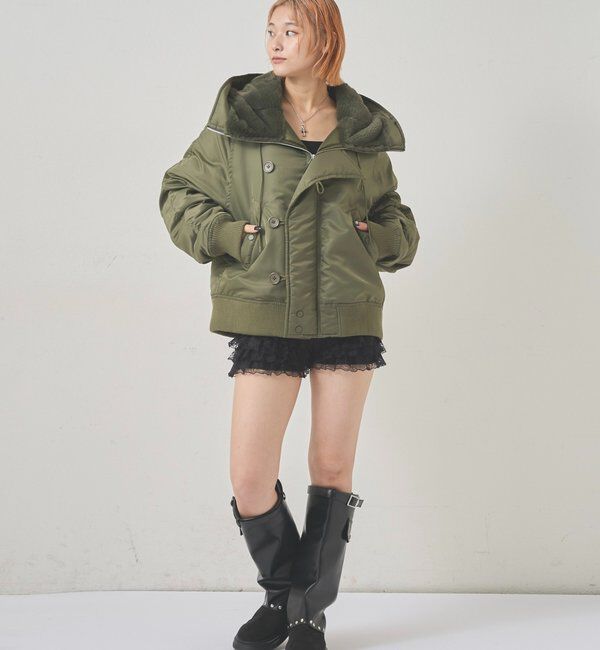  「【Sourcream】サワークリーム N2Bフライトジャケット」|ブルゾン・スタジャン|