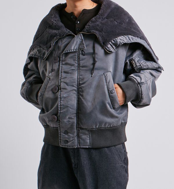  「【Sourcream】サワークリーム N2Bフライトジャケット」|ブルゾン・スタジャン|