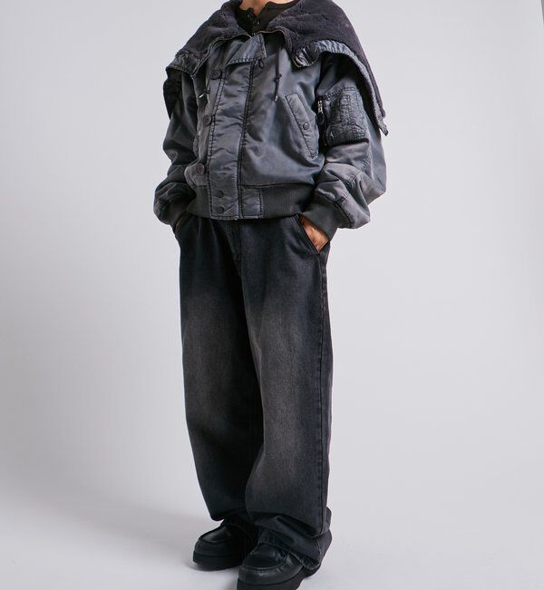  「【Sourcream】サワークリーム N2Bフライトジャケット」|ブルゾン・スタジャン|