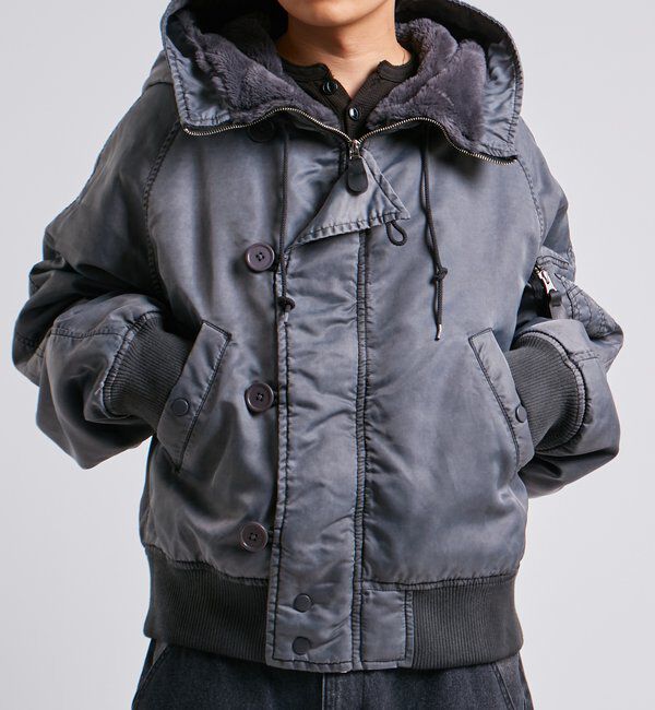  「【Sourcream】サワークリーム N2Bフライトジャケット」|ブルゾン・スタジャン|