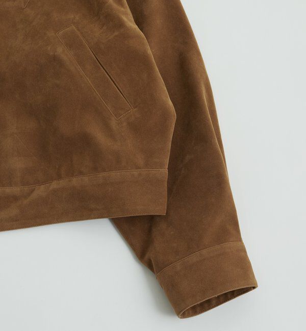  「ボアカラースタッズスウェードブルゾン」|ブルゾン・スタジャン|