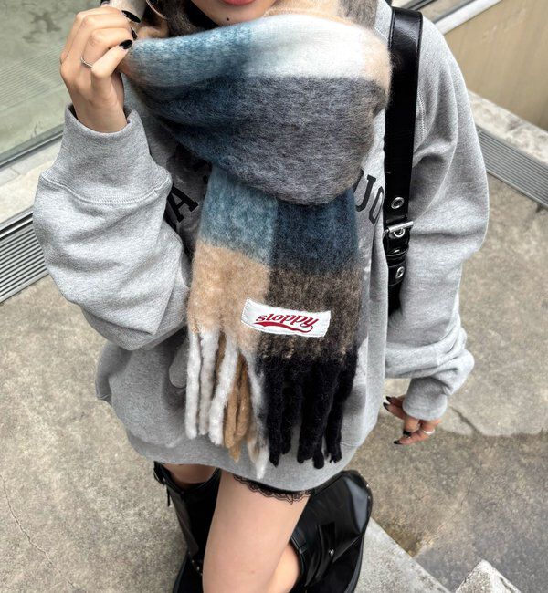  「スロッピーアソートマフラー」|マフラー|ベージュその他1