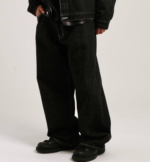  「【Sourcream】セルビッチデニムパンツ」|デニム|