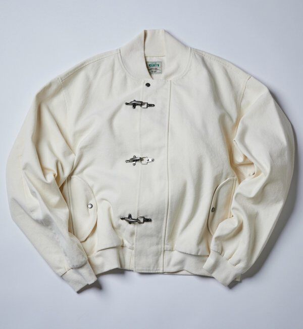  「【UNISEX】KOOKY'NファイヤーマンダックMA1」|ブルゾン・スタジャン|