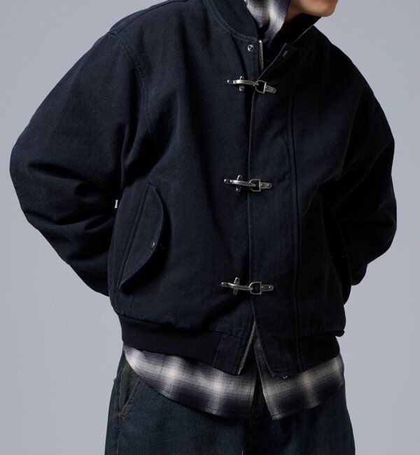  「【UNISEX】KOOKY'NファイヤーマンダックMA1」|ブルゾン・スタジャン|