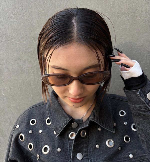  「オーバルサングラス」|ピアス|