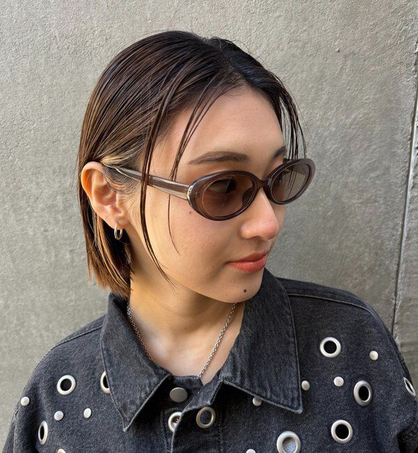  「オーバルサングラス」|ピアス|