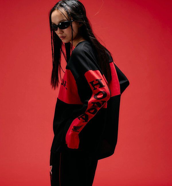  「【HONDA&times;Sourcream】 BMX LONG SLEEVE TEE」|Tシャツ・カットソー|