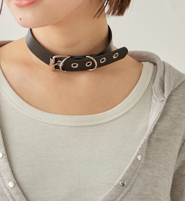  「アイレットパンクチョーカー」|ネックレス|