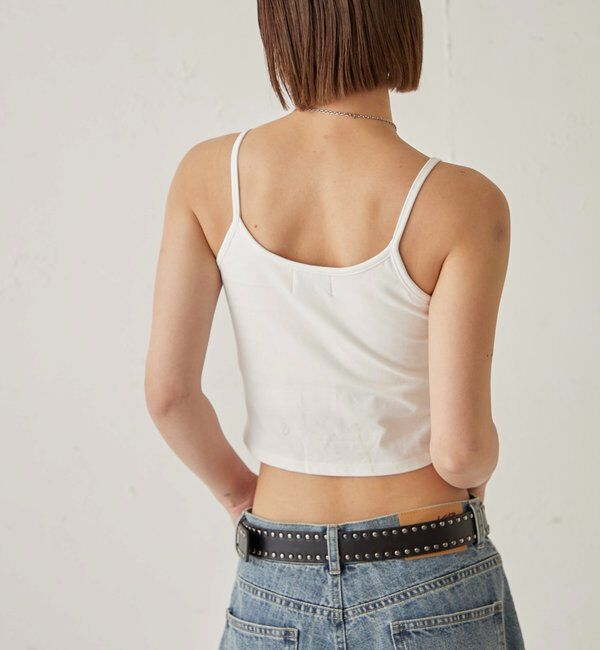  「カップ付きキャミ」|キャミソール|