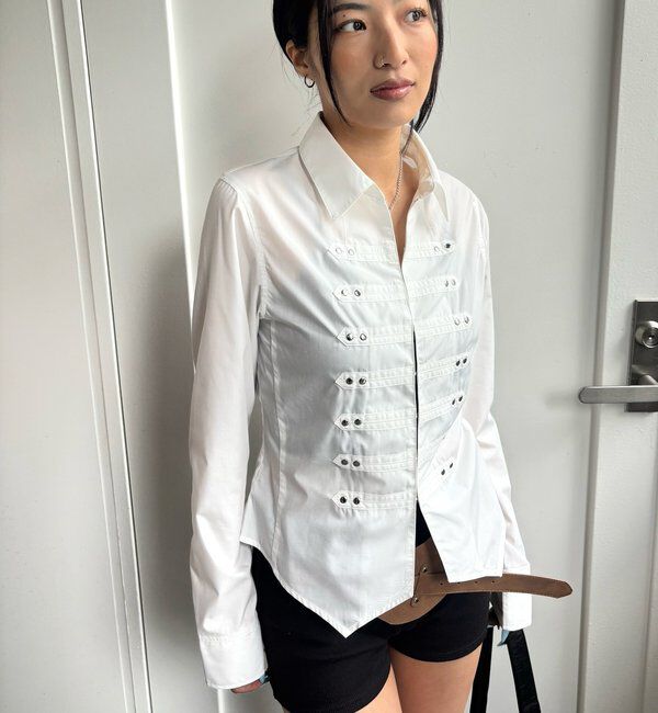  「ナポレオンコンパクトシャツ」|シャツ・ブラウス|