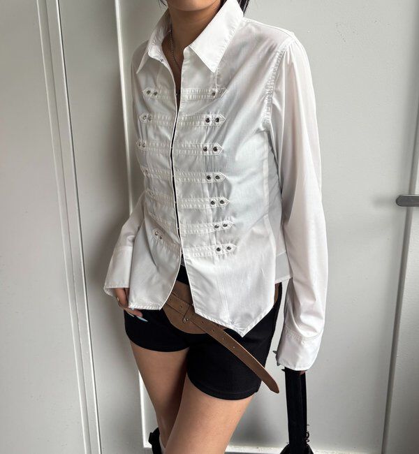  「ナポレオンコンパクトシャツ」|シャツ・ブラウス|