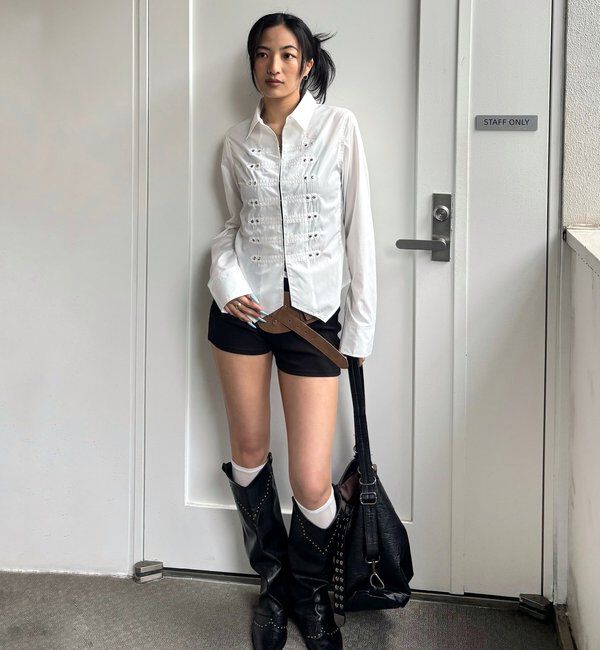  「ナポレオンコンパクトシャツ」|シャツ・ブラウス|