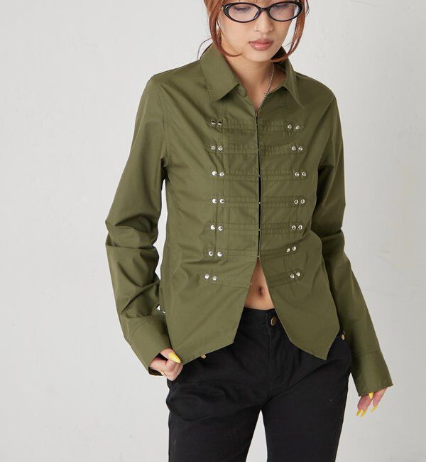  「ナポレオンコンパクトシャツ」|シャツ・ブラウス|