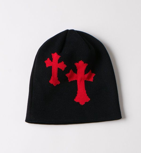  「クロスロゴビーニー」|ハット|ブラックその他1