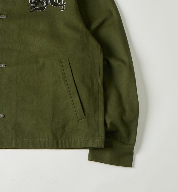  「【UNISEX】Sourcreamファイヤーマンシャツブルゾン」|シャツ・ブラウス|