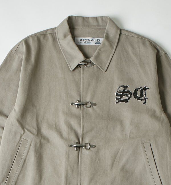  「【UNISEX】Sourcreamファイヤーマンシャツブルゾン」|シャツ・ブラウス|