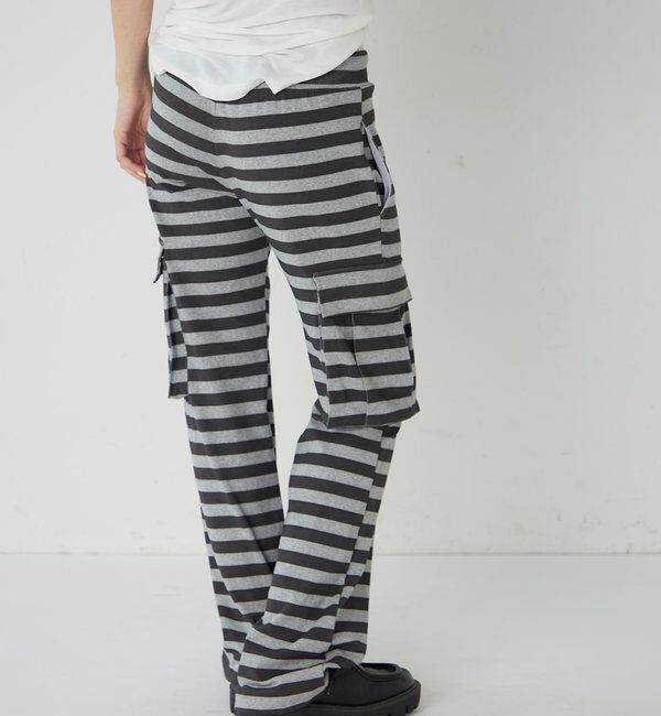  「カットボーダーカーゴパンツ」|チノ|