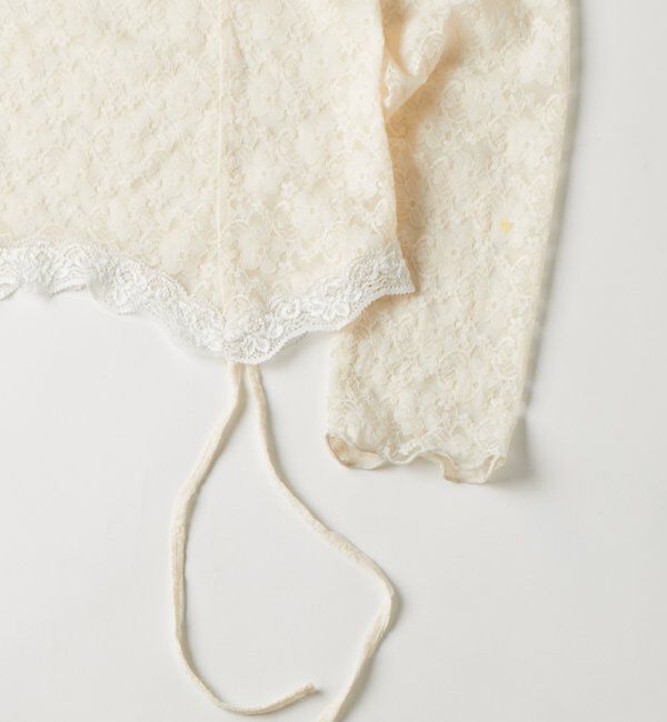  「レースガータートップス」|Tシャツ・カットソー|