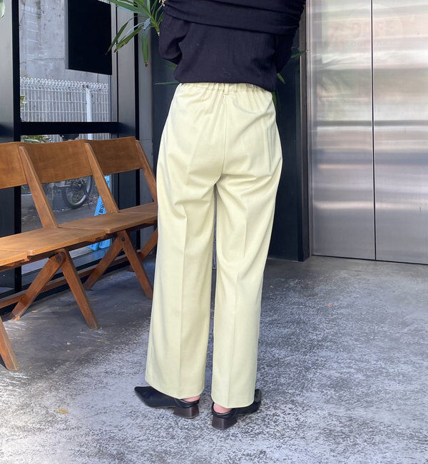  「【累計2万本突破！】【低身長・高身長サイズあり】2タックワイドパンツ」|チノ|