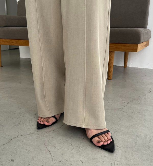  「フリルウエストパンツ」|チノ|