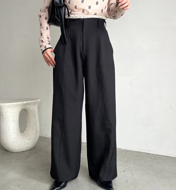  「フリルウエストパンツ」|チノ|