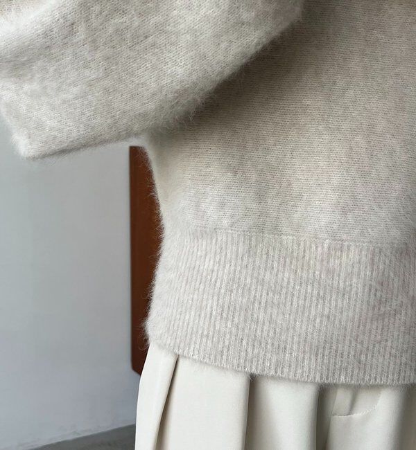  「【上質な着心地/全骨格細見え】〈C.L〉FOXカシミアドルマンニット」|ニット・セーター|