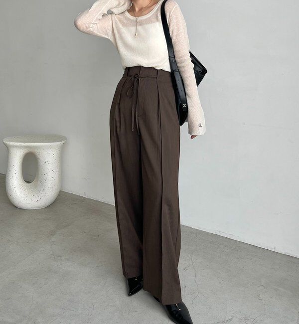  「〈C.L〉カシミアウールフレアスリーブニット」|ニット・セーター|