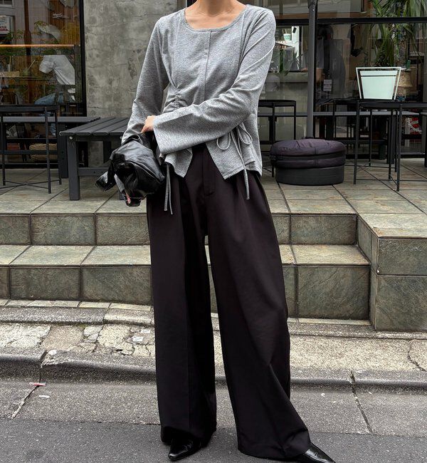  「ドロストリブTシャツ」|Tシャツ・カットソー|