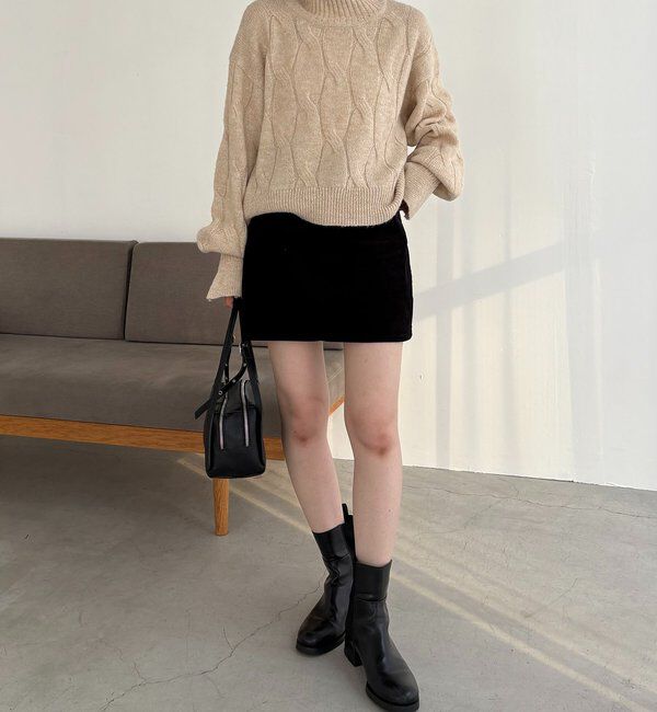  「ケーブルキャンディニット」|ニット・セーター|