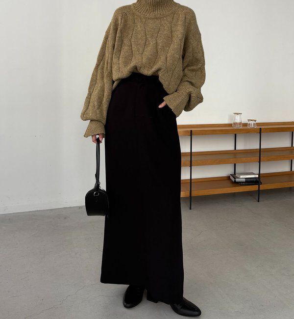  「ケーブルキャンディニット」|ニット・セーター|