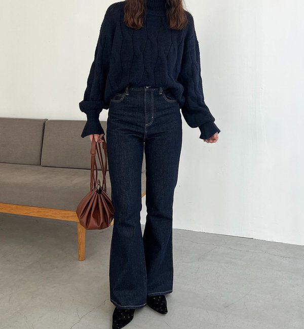  「ケーブルキャンディニット」|ニット・セーター|