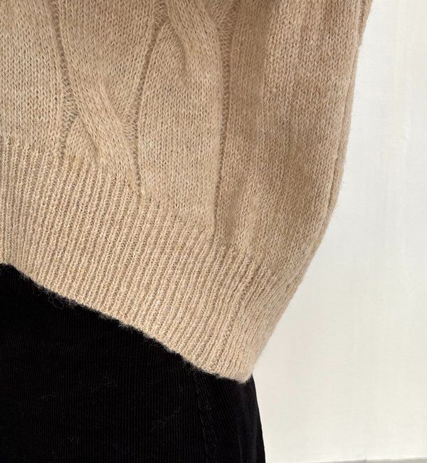  「ケーブルキャンディニット」|ニット・セーター|