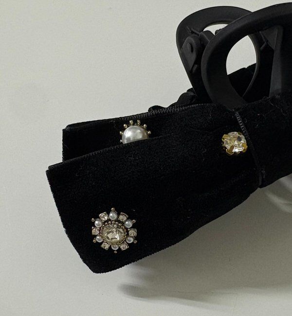  「〈GOLDY/ゴールディ〉ベロアリボンビジューバンス」|リング|