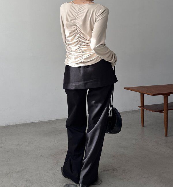  「パイピングドレープカーディガン」|Tシャツ・カットソー|