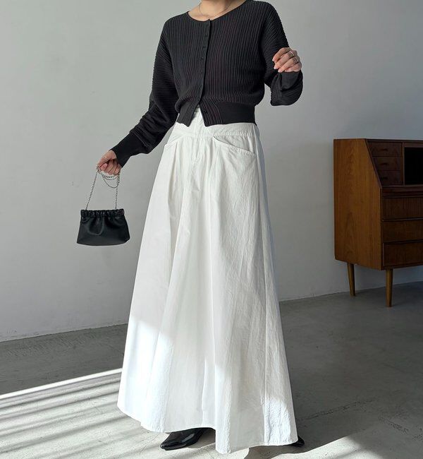  「プリーツパフカーディガン」|カーディガン|