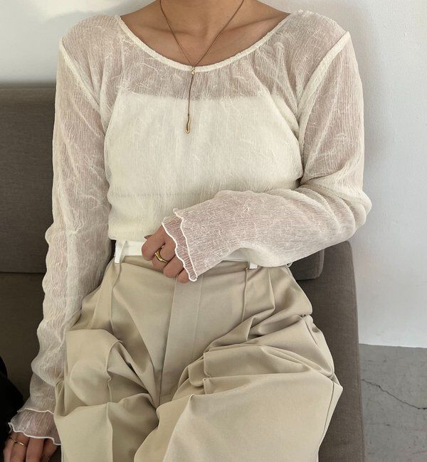  「【リバーシブル/前後2WAY】ワッシャーリバプルオーバー」|Tシャツ・カットソー|